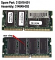 Hewlett Packard Notebook Memory - 313918-001 Compaq Memory Module 64mb129307-021
